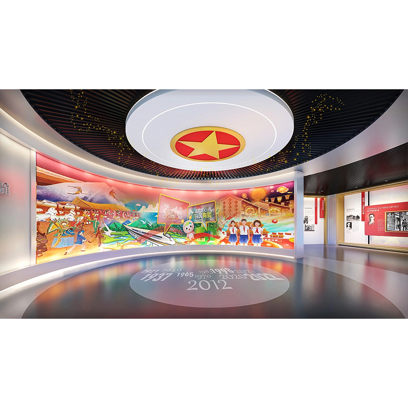 如何在展廳中體現(xiàn)生態(tài)環(huán)境的重要？